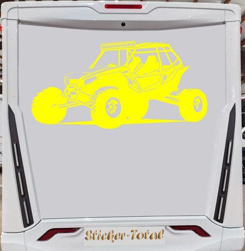 Strand buggy als - 04, aufkleber