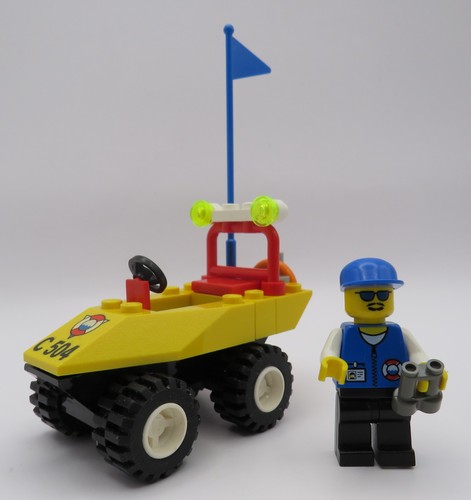 Lego town beach buggy - town,