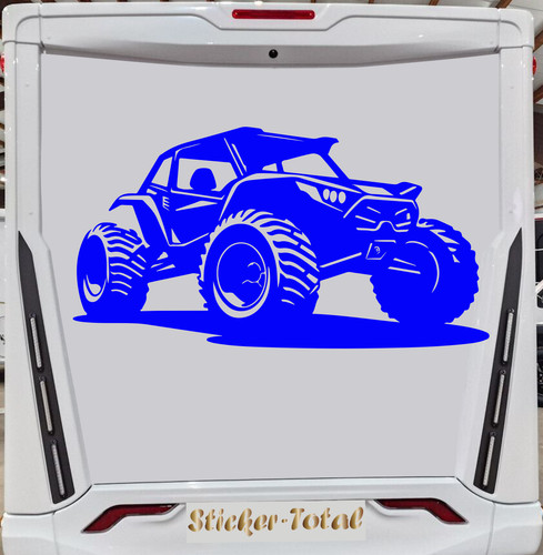 Strand buggy als aufkleber - als,
