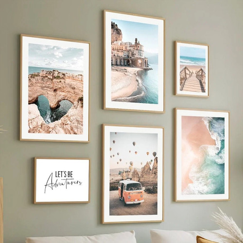 Poster strand burg - poster,