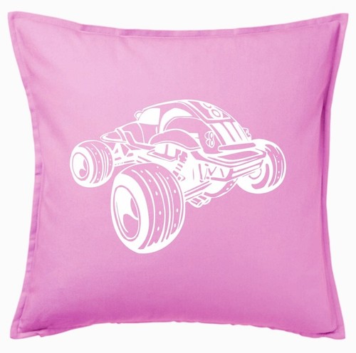 Kissenbezug pink dune buggy - kissenbezug,