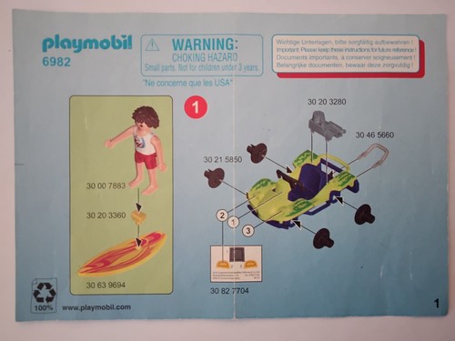Playmobil bauanleitung 6982 - playmobil,